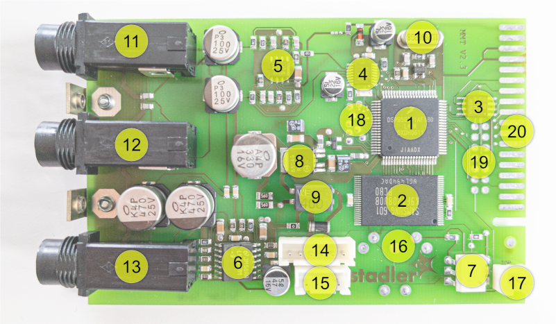 Waldorf nano PCB Components
